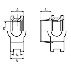 Guolio korpusas 7500TU510M