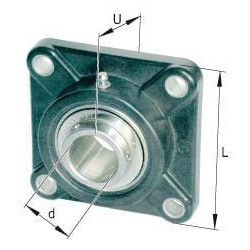 Korozinis/plastikinis guolio blokelis PCJ25TVFA1255