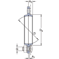 Lakštinio plieno guolio korpusas 7500PF52