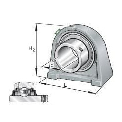 Stacionarus guolių blokas, pilnas RSHEY50N