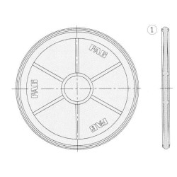 SNV DKV150 galinis dangtelis