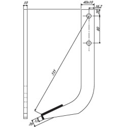 Vagotuvas, dengtas 40x10 L335 RRT1898