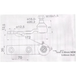 Peilio galvutė 0001001440KR