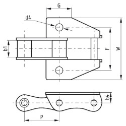 Grandinė 118661A1N