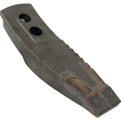 Kultivatoriaus kaltelis 260x65x6 mm, grūdintas, lenktas, 2 skylių, tinka Pöttinger 9791500310CN