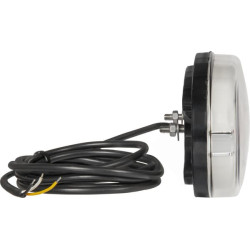 Daugiafunkcinis priekinis žibintas LED, ovalus, 12-24V, 136,4x91x40mm, Kramp LA80036