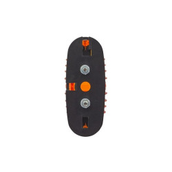 Posūkio lemputė 18W, ovali, 12V, gintaro spalvos, prisukama, 83x41mm, Hella 2BA001227211