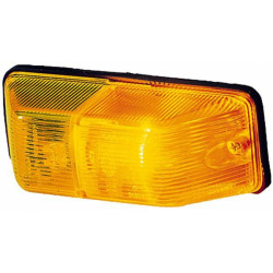 Posūkio lemputė RH 21W, stačiakampė, 12/24V, gintaro spalvos, prisukama, 140xHella 2BM006692021