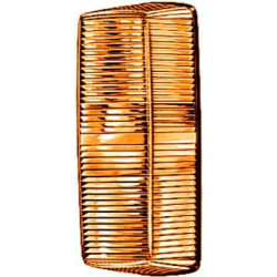 Posūkio lemputė RH 21W, stačiakampė, 12/24V, gintaro spalvos, prisukama, 146xHella 2BA001277021
