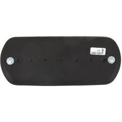 Posūkių ir gabaritinis žibintas RH 18/3W, stačiakampis, 12V, gintaro/skaidrus, tvirtinamas varžtais, Hella 2BE001278021