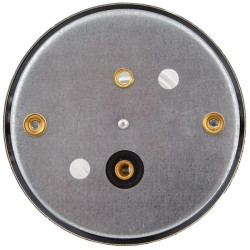 Gabaritinis žibintas 5W, apvalus, 12/24V, skaidrus, tvirtinamas varžtais, Ø 70mm, Hella 2PF997022011