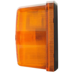 Posūkio lemputė 21W, kvadratinė, 12V, geltona, prisukama, 84x51x84mm, Hella 2BA003014111