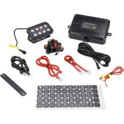 8 kanalų perjungimo skydelis + „Bluetooth“ LA111SWITCHBT