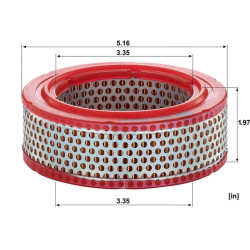 Oro filtro elementas C1415