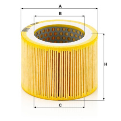 Oro filtras Mann Filter C8005