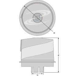 „TopSpin HD“ išankstinis filtras H002852