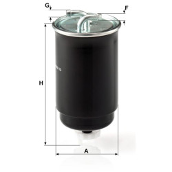 Kuro keitimo filtras WK8423