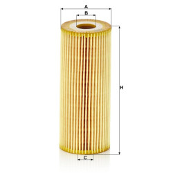 Alyvos filtras M&H HU7262X