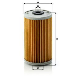 Alyvos filtro elementas H614X