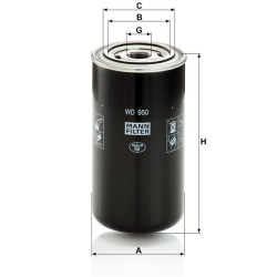 Hidraulinis filtras WD950
