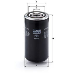 Hidraulinės alyvos keitimo filtras WD9503