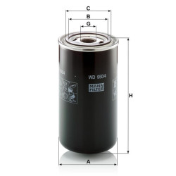 Hidraulinis filtras WD9504