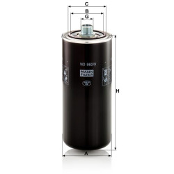 Hidraulinės alyvos keitimo filtras WD9629