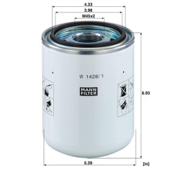 Alyvos filtras W14281