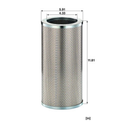 Hidraulinis filtras Mann Filter HD15117