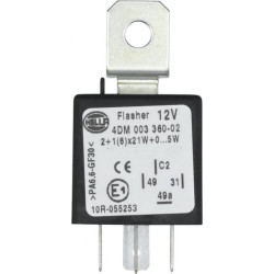 Posūkio signalo relė 12V 4DM003360021