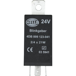 Posūkio signalo relė 24 V, 4 kontaktų 4DB009123041