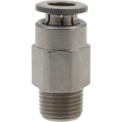 Įspaudžiama jungtis, 6 mm skersmens, tiesi, išorinis sriegis 1/8 colio, Kramp CLSG6RK18