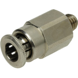 Įspaudžiama jungtis, 6 mm skersmens tiesi, išorinis sriegis M6x1 Kramp CLSG6MK61