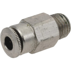 Įspaudžiama jungtis, 4 mm skersmens tiesi, išorinis sriegis M8x1 Kramp CLSG4MK81