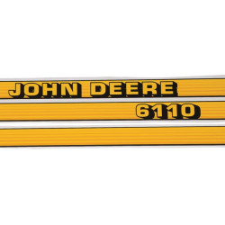 Lipdukų rinkinys „John Deere 6110“ TR6110JD