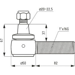 Kugleled 3045AH21345