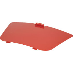 Baterijos dangtelis F72 raudonas 3271095012