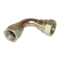 Alkūnė su nuleista galvute, sriegiuota 1/4" BSP, 90°, FF9004B