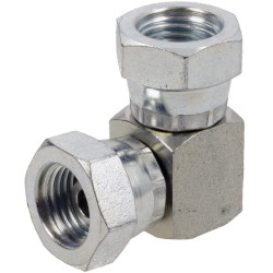 Kompaktiška alkūnė F/F 1/4 BSP 90° FF9004K