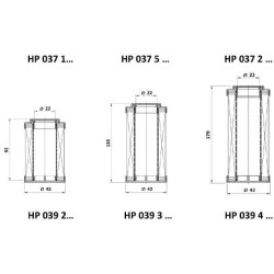 Filtro elementas 60 µm HP0394M60AN