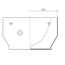 Ventiliatoriaus dangtelis EM920001WGKR