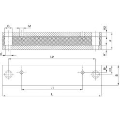 Variklio bazinis amortizatorius 132M MDL132M