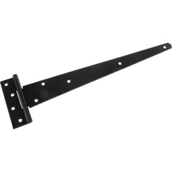 T formos vyris 10"/250 mm, tvirtas, juodas TO4196A