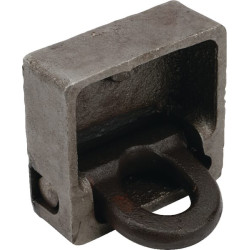 Suvirinamas dengtas antgalis 95 x 90 mm, aukštis 35 mm, 709031KR