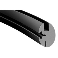 Massey Ferguson Įvairūs modeliai VLD1237 Juoda PVC stiklinimo guma