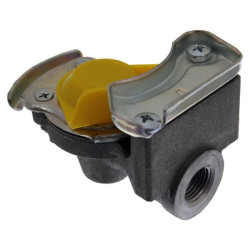 Massey Ferguson 8S.245 StageV, Dyna7 (LB317063-) T710410 Automatinė sukabinimo galvutė M16x1,5 geltona
