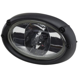 Massey Ferguson 455Xtra 1GA996161101 Darbinis šviestuvas Halogeninis, ovalus, 12V, skaidrus/baltas, 165x74x105mm AMP kištukas, H