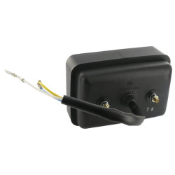 Massey Ferguson 383 03242000 Krypties ir padėties apšvietimas Halogeninis, priekis, stačiakampis, 12V, gintaro spalvos/skaidrus,