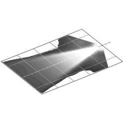 Massey Ferguson 3610 1GA005060001 Darbinis šviestuvas halogeninis, 55W, stačiakampis, 12/24V, baltas, 153x92x118mm, Hella