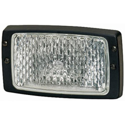 Massey Ferguson 4315 1GB006213111 Darbinis šviestuvas halogeninis, 55/70W, stačiakampis, 12/24V, skaidrus, 182x103x102mm AMP kiš